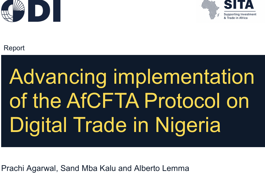 Advancing implementation of the AfCFTA Protocol on Digital Trade in ...